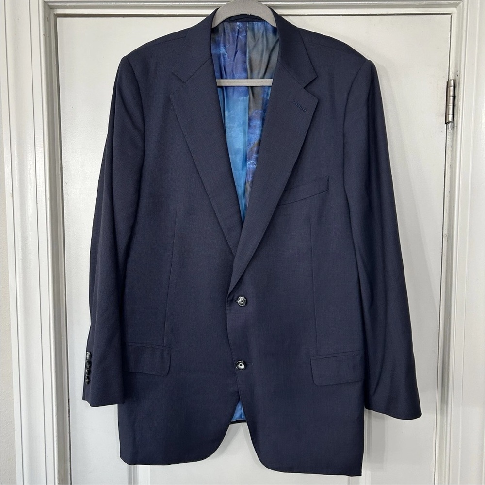 Bespoke 11th State Dormeuil
Amadeus 365 Blazer Mens 40R Navy
Jacket Quiet Luxury
